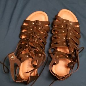 NWOT Torrid gladiator sandals Sz 11W